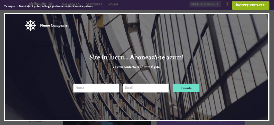 Implementează un serviciu clienți bun cu Strikingly - Abonamente la newsletter Implementează un serviciu clienți bun cu Strikingly - Abonamente la newsletter