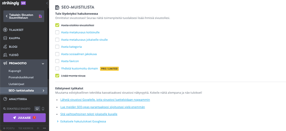 Silmiinpistävästi kaupunkikuvaukseen - SEO-optimointi Silmiinpistävästi kaupunkikuvaukseen - SEO-optimointi