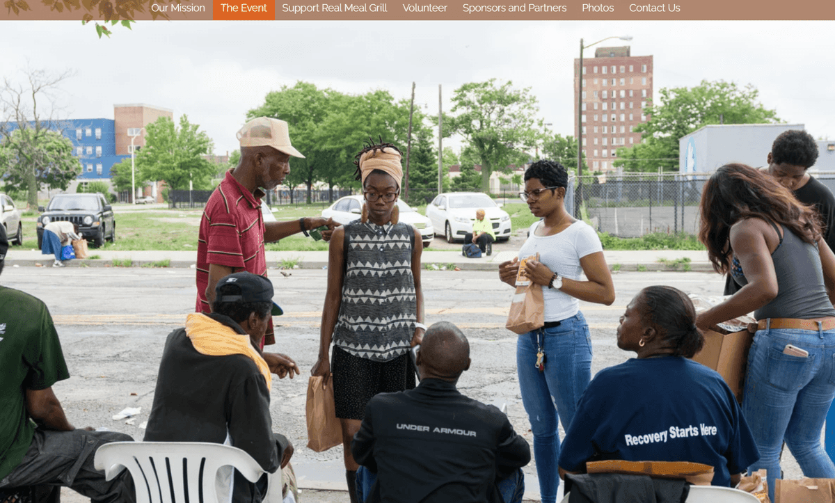 الصورة مأخوذة من Real Meal Grill Detroit الصورة مأخوذة من Real Meal Grill Detroit
