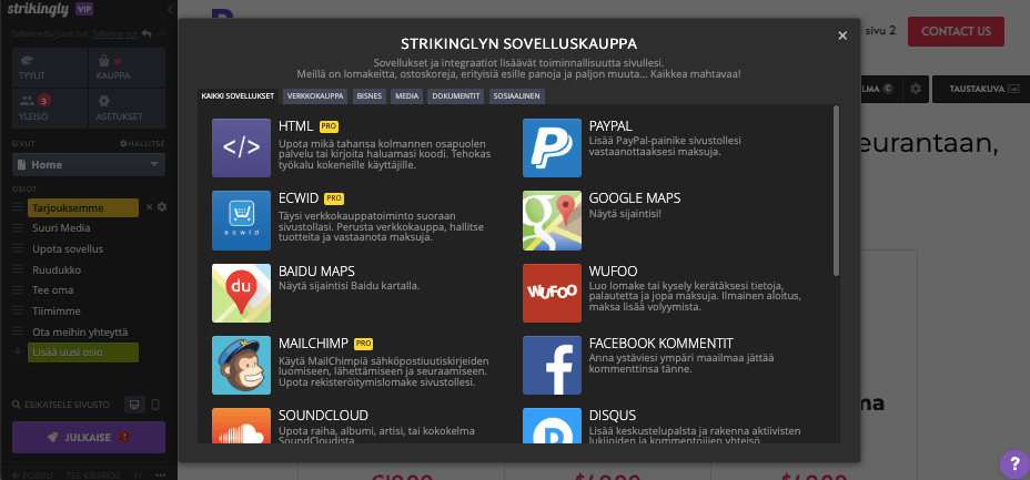 Kuinka Strikingly voi auttaa tukkukauppaa kasvamaan - Markkinointiin integroituminen Kuinka Strikingly voi auttaa tukkukauppaa kasvamaan - Markkinointiin integroituminen