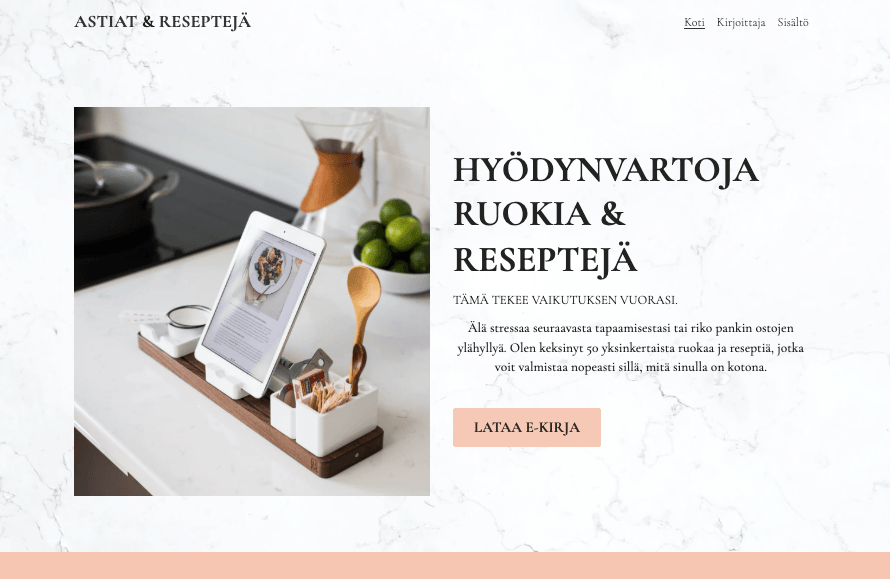 Dinner is Ready Digitaalinen markkinointimalli Strikinglyltä Dinner is Ready Digitaalinen markkinointimalli Strikinglyltä