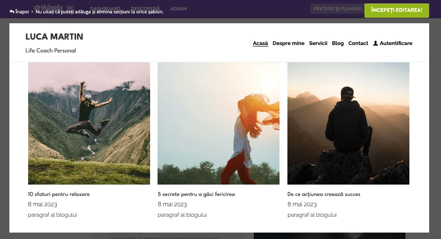 Cum pot brandurile să folosească Strikingly pentru a crește scorul de satisfacție a clienților - construirea unui site web ușor de utilizat și plăcut din punct de vedere estetic - blog și marketing de conținut Cum pot brandurile să folosească Strikingly pentru a crește scorul de satisfacție a clienților - construirea unui site web ușor de utilizat și plăcut din punct de vedere estetic - blog și marketing de conținut