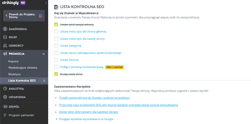 Jak stworzyć udaną stronę internetową z Strikingly - Zoptymalizuj pod kątem SEO Jak stworzyć udaną stronę internetową z Strikingly - Zoptymalizuj pod kątem SEO