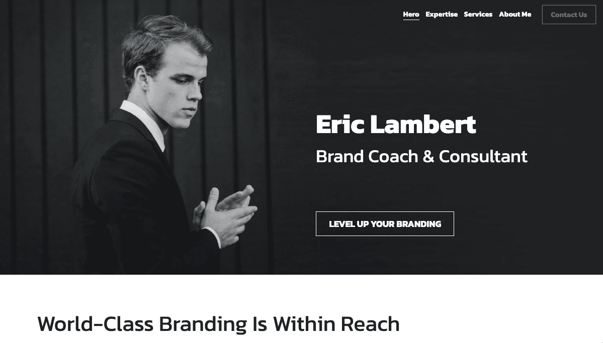 Szablon Biznesowy Brand Coach Consulting Szablon Biznesowy Brand Coach Consulting