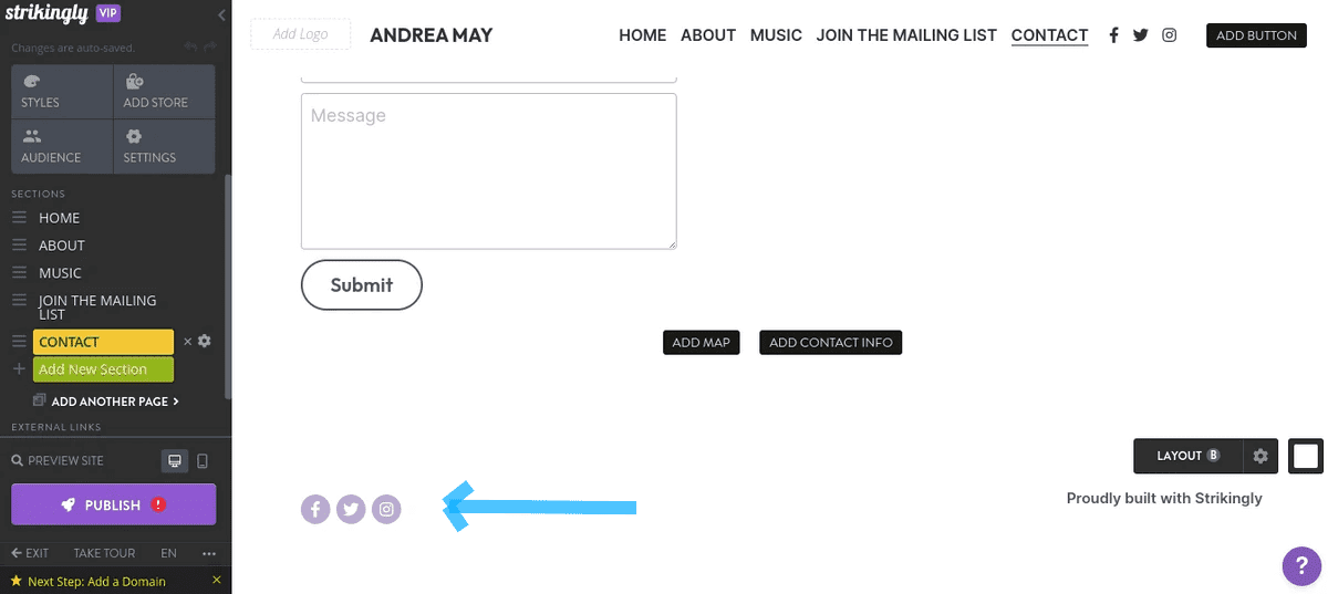 Merumuskan Strategi Untuk Menguasai Pemasaran Musik Dengan Strikingly - Integrasi Media Sosial Merumuskan Strategi Untuk Menguasai Pemasaran Musik Dengan Strikingly - Integrasi Media Sosial
