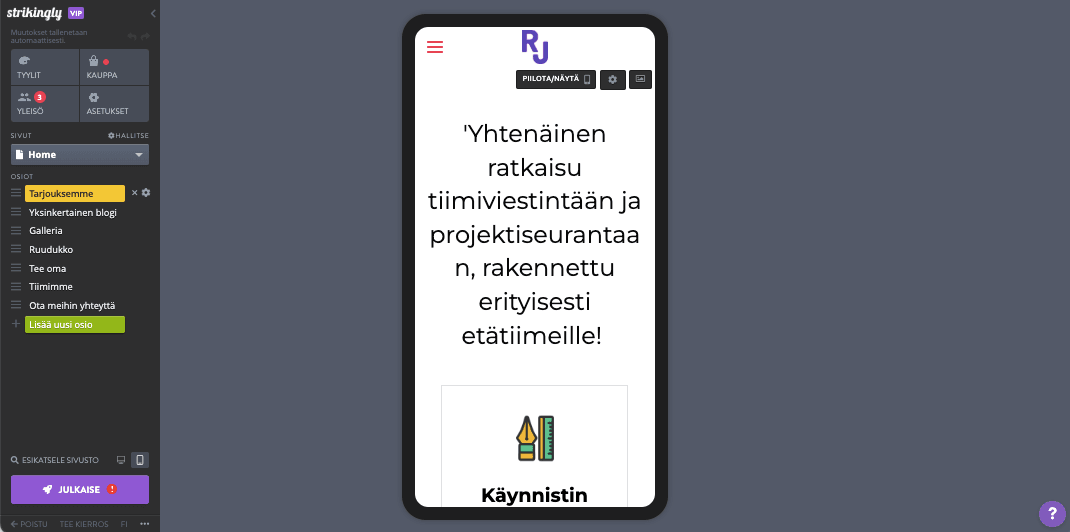 Lähdetuotteet - Silmiinpistävät ominaisuudet tuote-esittelyyn ja verkkokauppaan - Mobiiliresponsiivisuus Lähdetuotteet - Silmiinpistävät ominaisuudet tuote-esittelyyn ja verkkokauppaan - Mobiiliresponsiivisuus