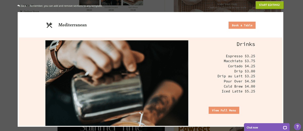 Jak Strikingly może pomóc w marketingu restauracji - Menu i informacje online Jak Strikingly może pomóc w marketingu restauracji - Menu i informacje online