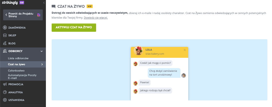 Upiększ swoje zdjęcie ślubne dzięki Strikingly – czat na żywo Upiększ swoje zdjęcie ślubne dzięki Strikingly – czat na żywo