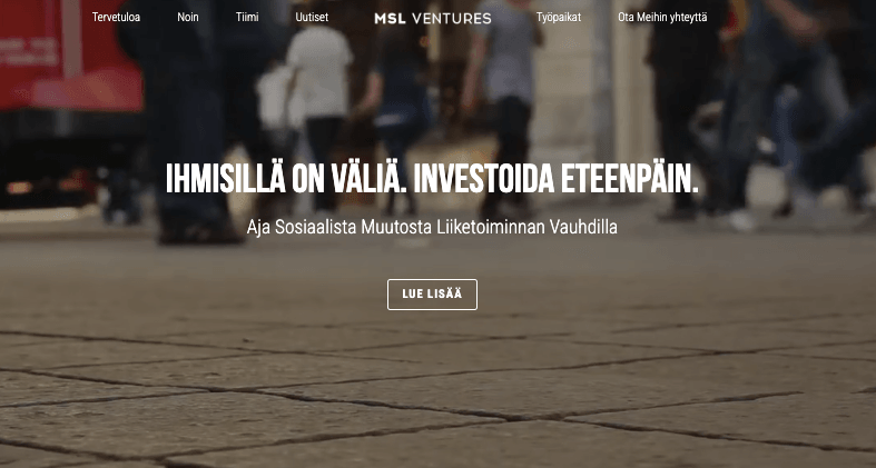 Ventures-malli Strikinglyltä Ventures-malli Strikinglyltä