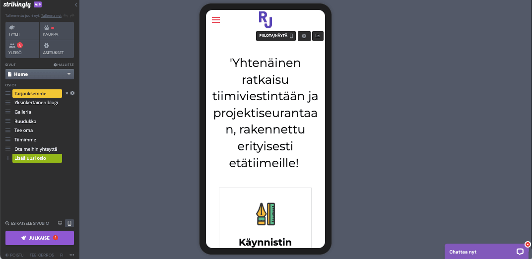 Staattinen vs. dynaaminen verkkosivusto - Oikean verkkosivustosuunnittelun valitseminen yrityksellesi - Strikingly-ominaisuuden hyödyntäminen hakukoneoptimoinnissa - Mobiilioptimointi Staattinen vs. dynaaminen verkkosivusto - Oikean verkkosivustosuunnittelun valitseminen yrityksellesi - Strikingly-ominaisuuden hyödyntäminen hakukoneoptimoinnissa - Mobiilioptimointi