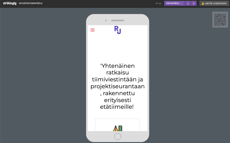 Kuinka luoda menestyvä verkkosivusto Strikingly - Optimize for Mobile -työkalulla Kuinka luoda menestyvä verkkosivusto Strikingly - Optimize for Mobile -työkalulla