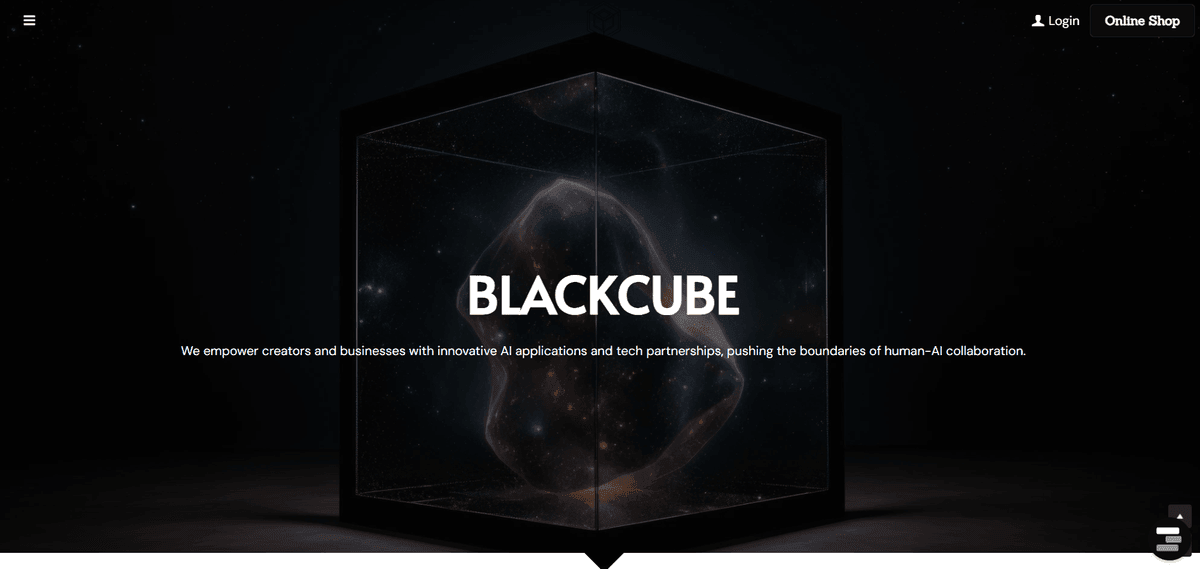 Sosiaalisen median kanavat, kuten Blackcube Sosiaalisen median kanavat, kuten Blackcube
