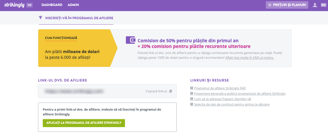 Strikingly afiliat program Strikingly afiliat program