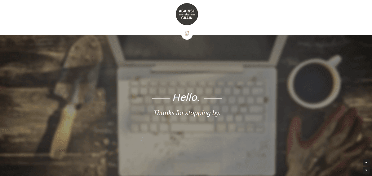 الصورة مأخوذة من Against The Grain الصورة مأخوذة من Against The Grain