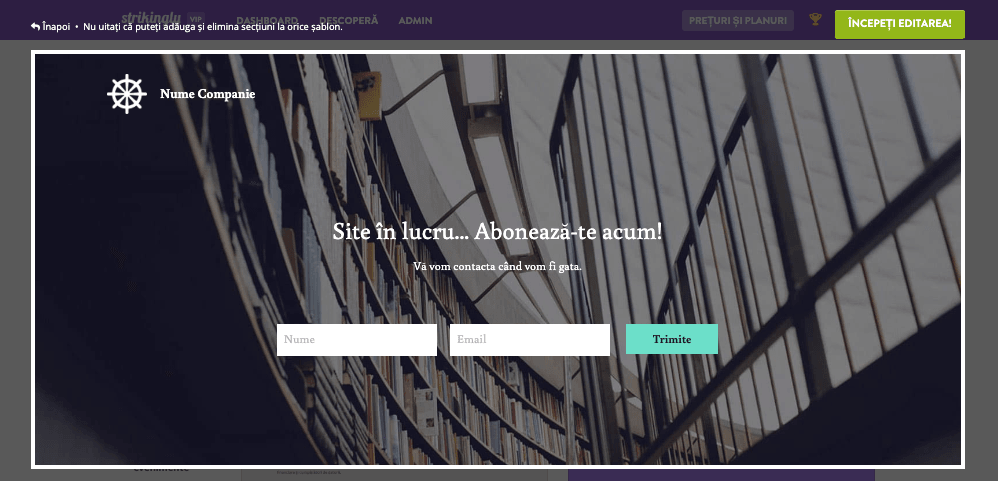 Cum poate Strikingly să ajute cu email marketing - formulare de înscriere la newsletter Cum poate Strikingly să ajute cu email marketing - formulare de înscriere la newsletter
