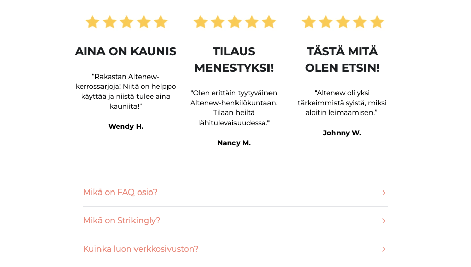 Kirjoita kiinnostavia UKK-vastauksia Kirjoita kiinnostavia UKK-vastauksia