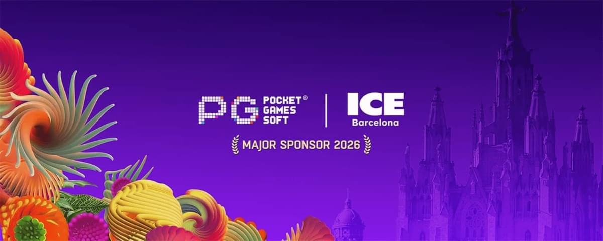 PG电子赞助 2026 ICE 巴塞罗那展会,现场标志性品牌拱门装饰。 PG电子赞助 2026 ICE 巴塞罗那展会,现场标志性品牌拱门装饰。