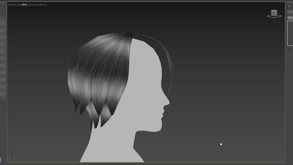 3dsmax,sims4cc,銀河英雄伝説,mod,髪の毛モデリング 3dsmax,sims4cc,銀河英雄伝説,mod,髪の毛モデリング