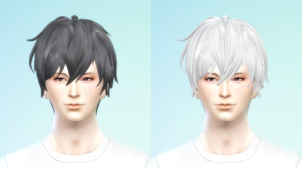 blender,sims4cc,銀河英雄伝説,mod,髪の毛モデリング blender,sims4cc,銀河英雄伝説,mod,髪の毛モデリング