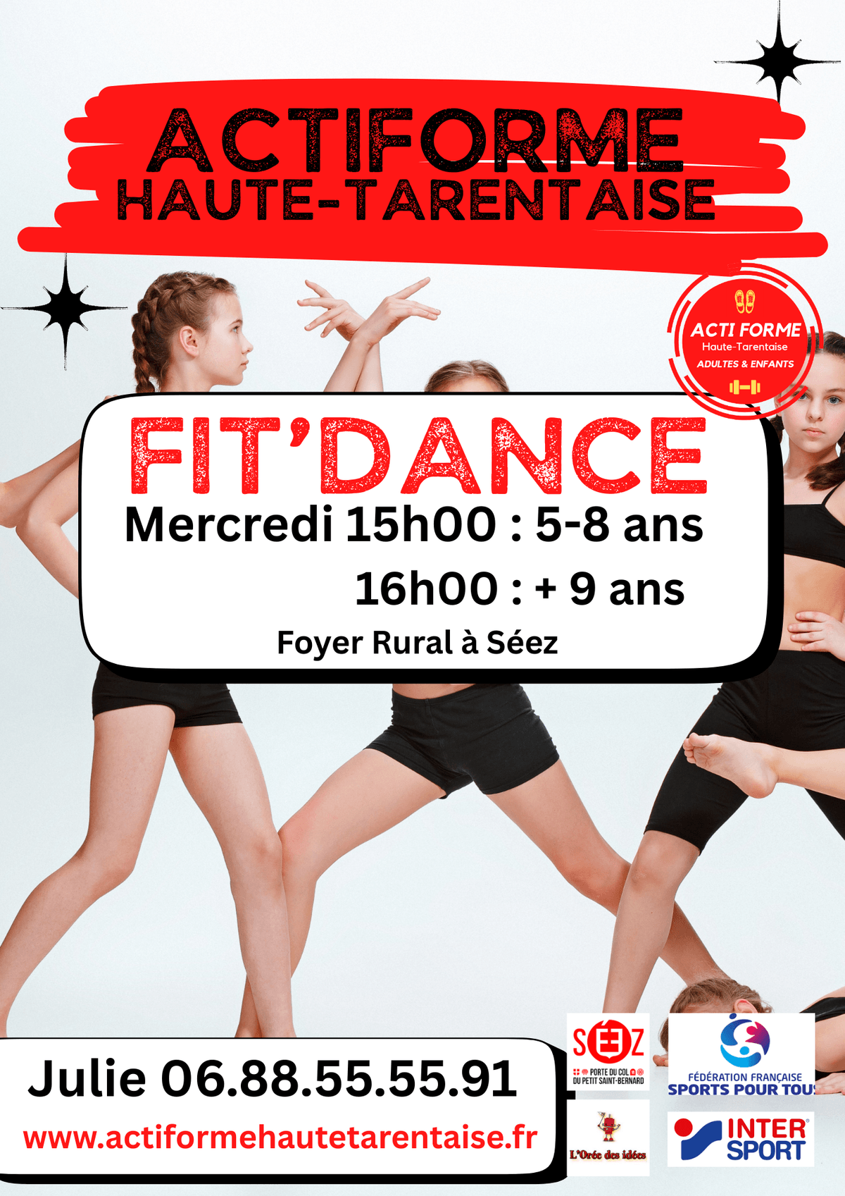 Fit'dance : Mélange de Gym & Danse & préparation aux spectacles Fit'dance : Mélange de Gym & Danse & préparation aux spectacles