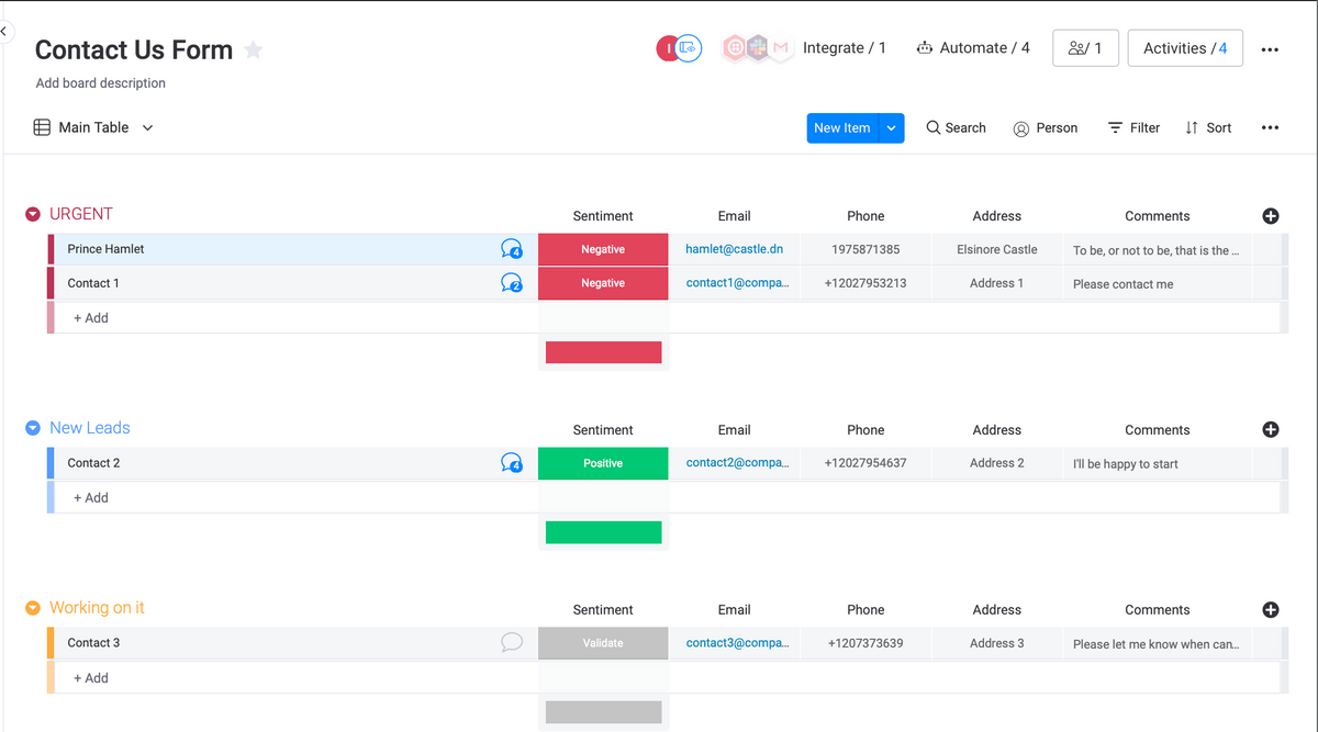 task routing between monday.com groups based on a sentiment check by Bitskout workflow task routing between monday.com groups based on a sentiment check by Bitskout workflow