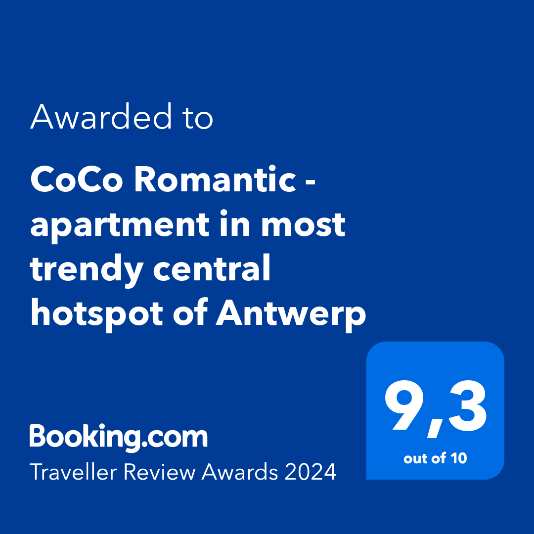 Coco Romantic - Booking traveller review award Coco Romantic - Booking traveller review award
