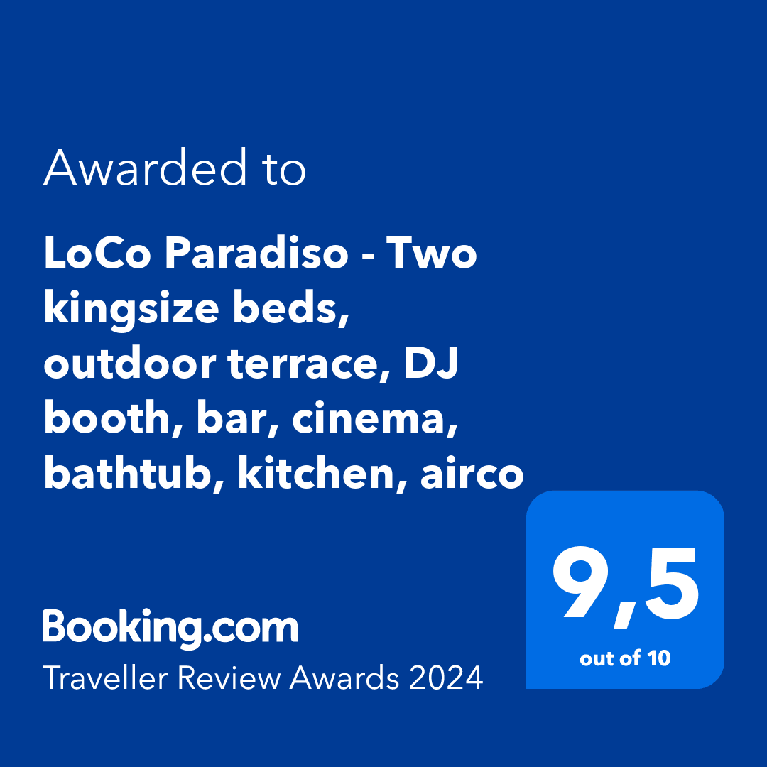 Loco Paradiso - Booking traveller review award Loco Paradiso - Booking traveller review award