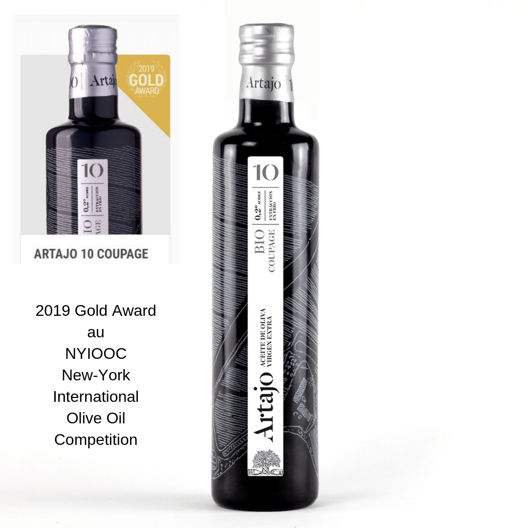 Huile d'olive vierge extra bio Artajo 10 Bio Coupage Huile d'olive vierge extra bio Artajo 10 Bio Coupage