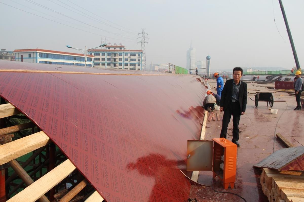 ZNSJ bamboo film faced plywood for bridge construction ZNSJ bamboo film faced plywood for bridge construction