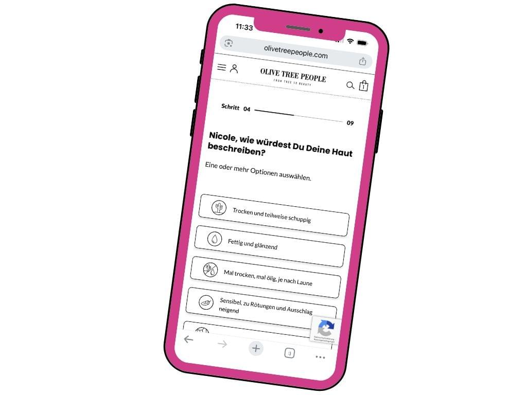 Gratis am Hautquiz teilnehmen Oliveda Gratis am Hautquiz teilnehmen Oliveda