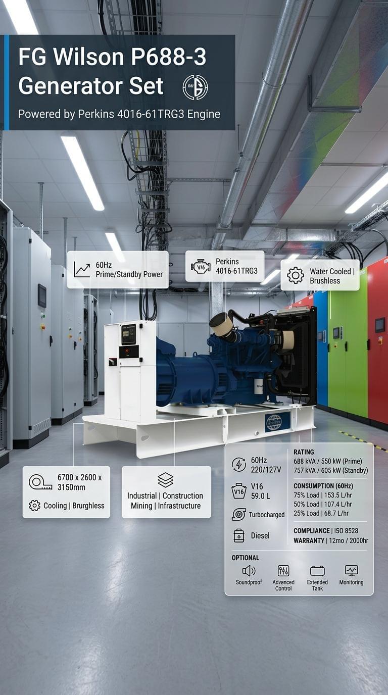 FG Wilson P688-3 Generator Set