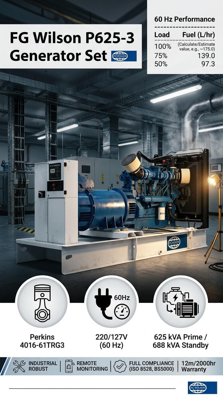 FG Wilson P625-3 Generator Set