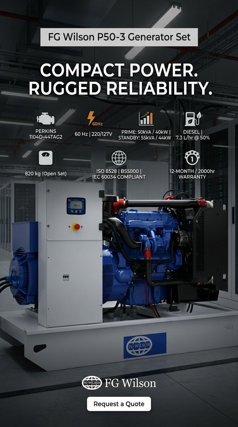 FG Wilson P50-3 Generator Set