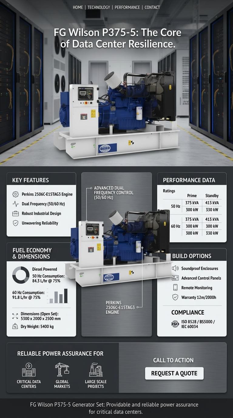 FG Wilson P375-5 Generator Set