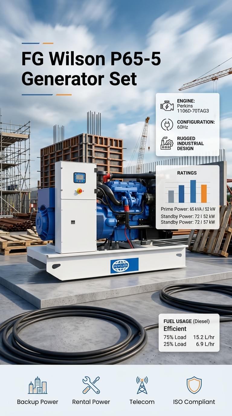 FG Wilson P65-5 Generator Set