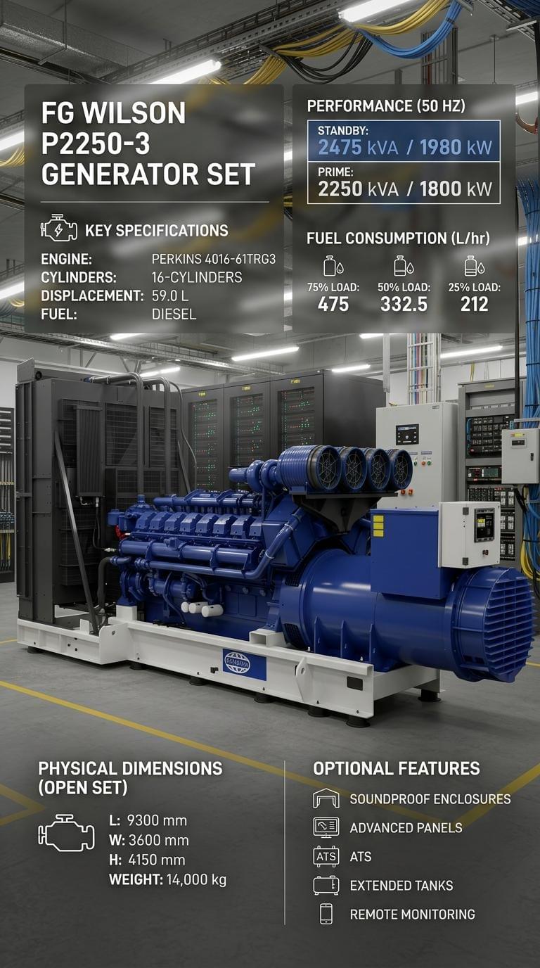FG Wilson P2250-3 Generator Set