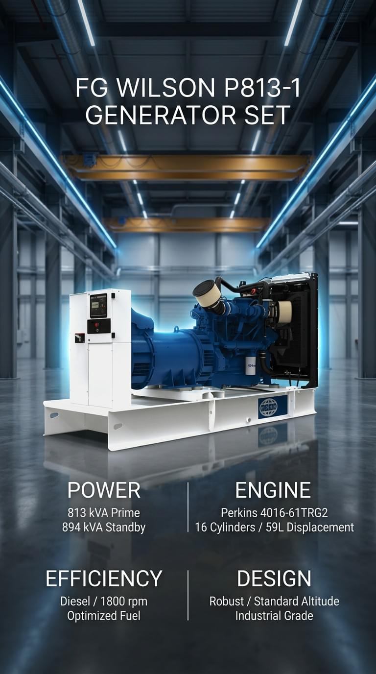 FG Wilson P813-1 Generator Set