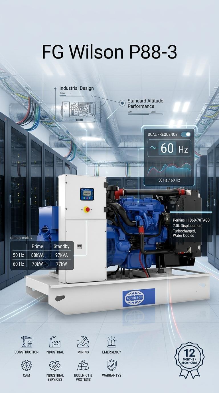 FG Wilson P88-3 Generator Set