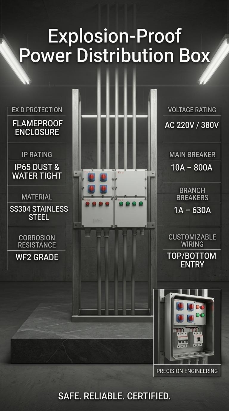 2. Explosion-Proof Power Distribution Box