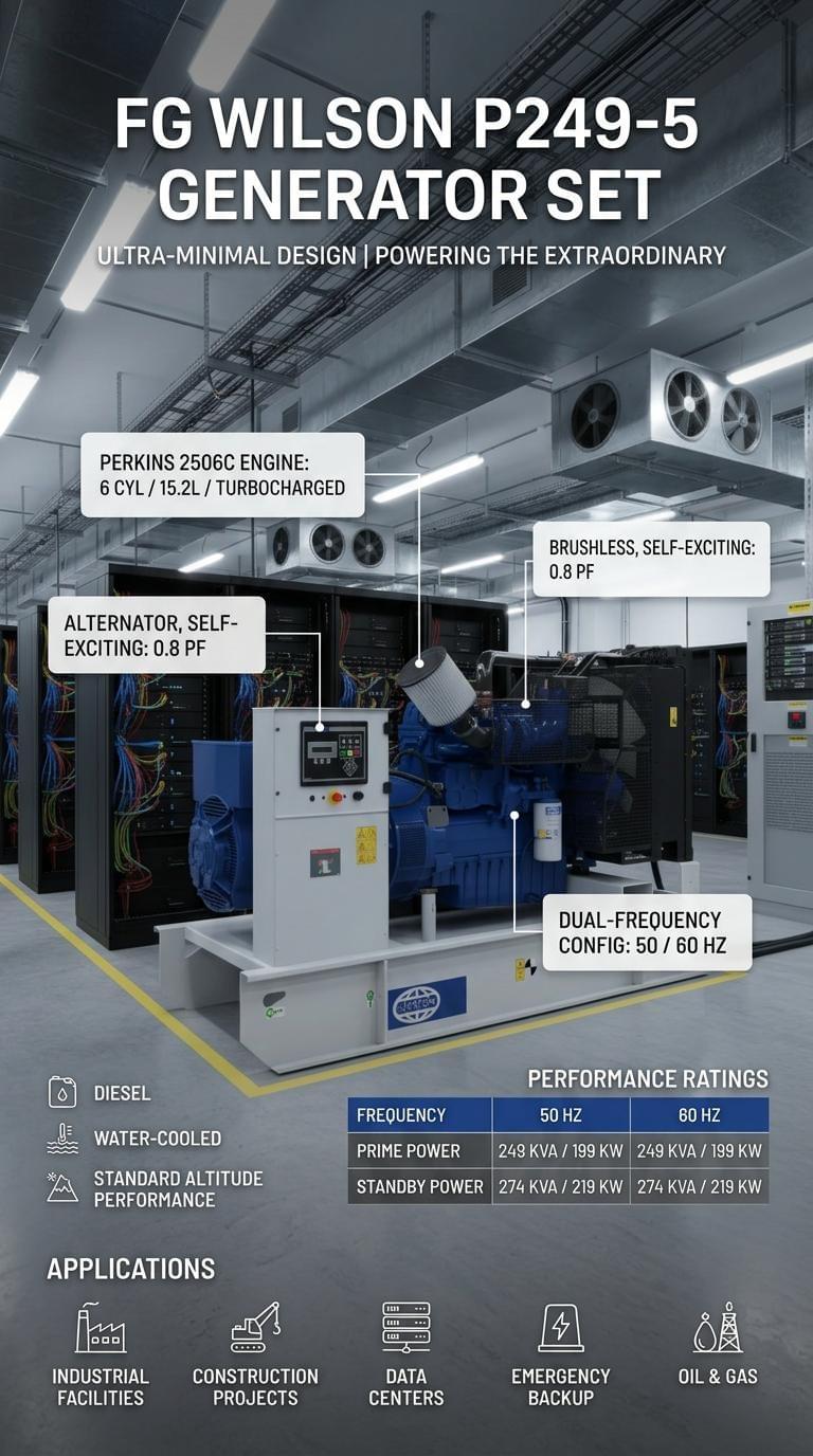 FG Wilson P249-5 Generator Set