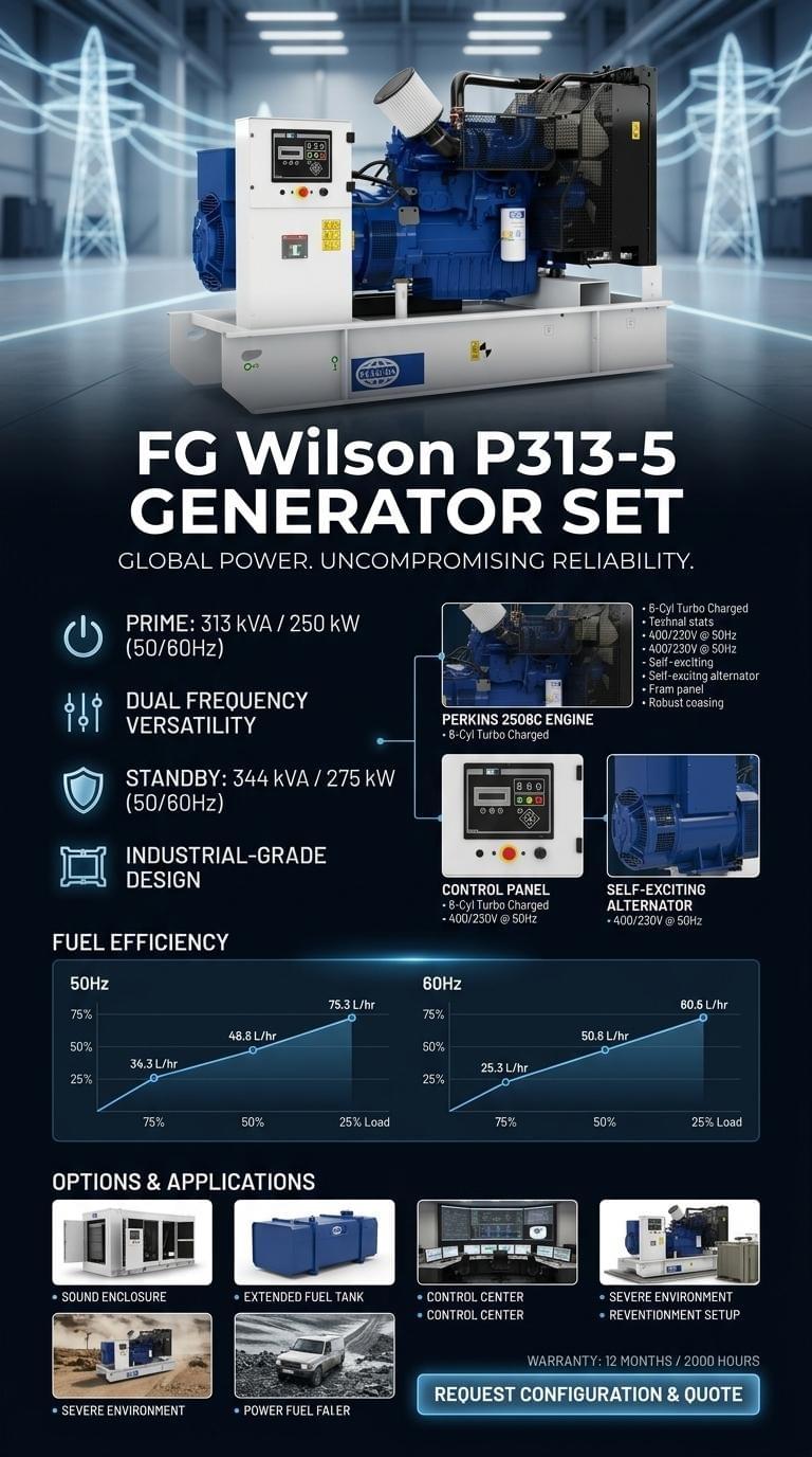FG Wilson P313-5 Generator Set