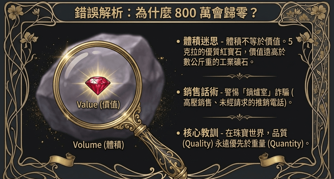 寶石投資的迷失 寶石投資的迷失