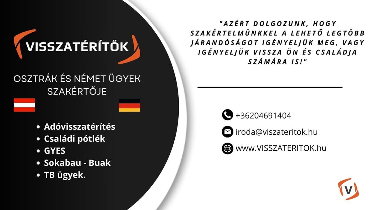 Visszatérítők elérhetőségei  Visszatérítők elérhetőségei