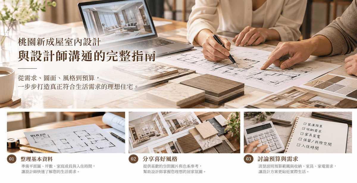 裝潢前的前置作業很重要,教你如何跟設計師溝通。 裝潢前的前置作業很重要,教你如何跟設計師溝通。