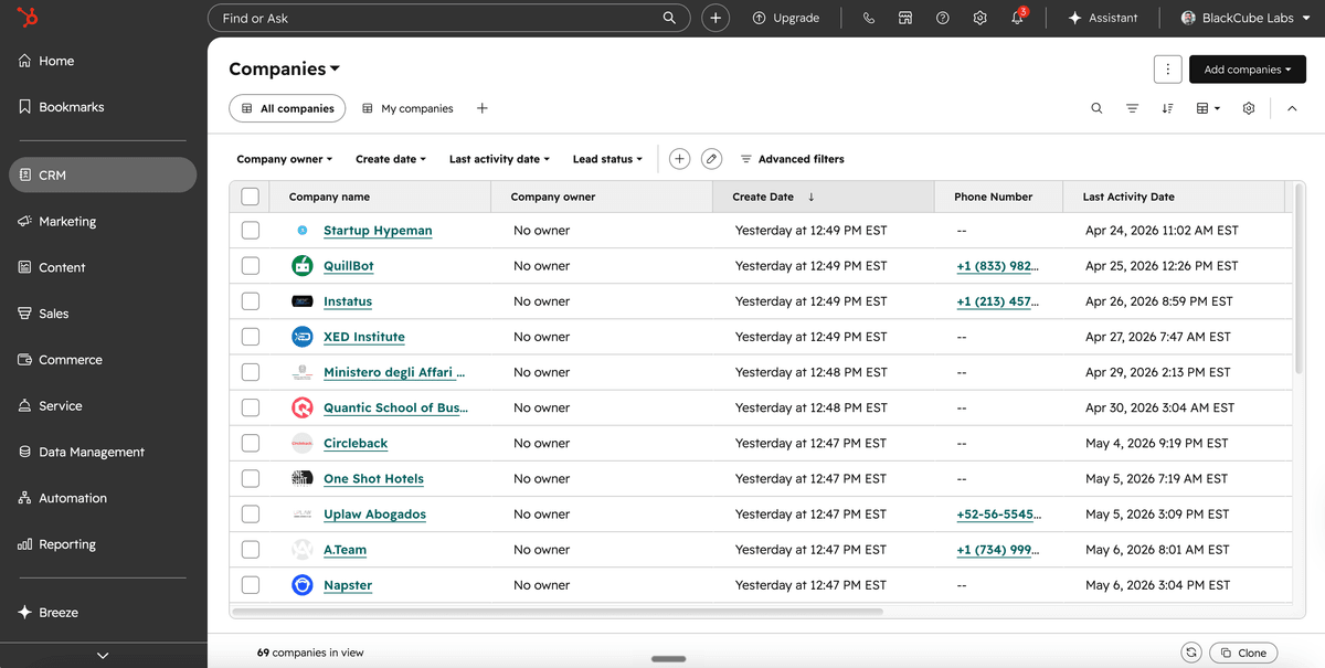 HubSpot - CRM HubSpot - CRM