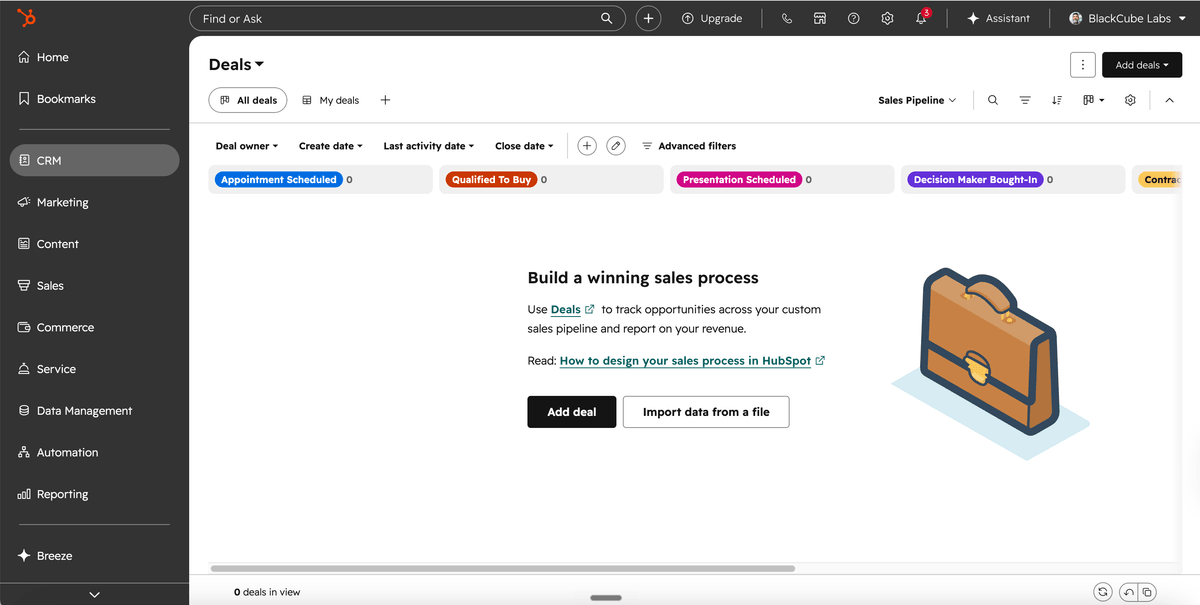HubSpot - Build a winning sales process HubSpot - Build a winning sales process