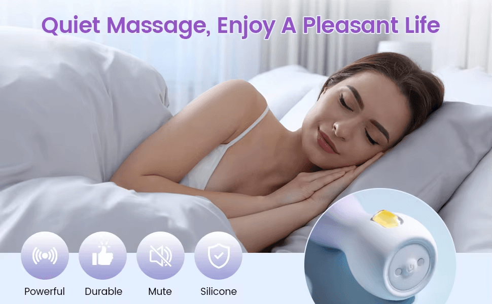 Cute Scissor Rabbit Mini Wand Vibrator Quiet Waterproof Personal G-Point Massage Device (Yellow) App