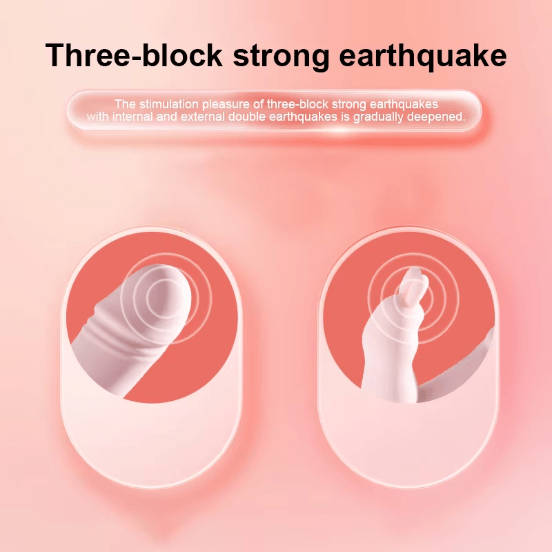 Women's G-Spot Clitoral Stimulator Rabbit Vibrator Tongue-Licking Sex Toy for Female Masturbation