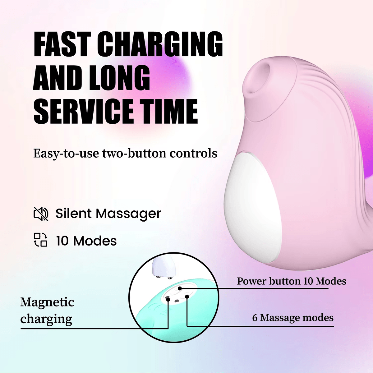 Suction Massager Latest Female Erotic Adult Products Nipple Clitoris Sucking Stimulator Vibrator