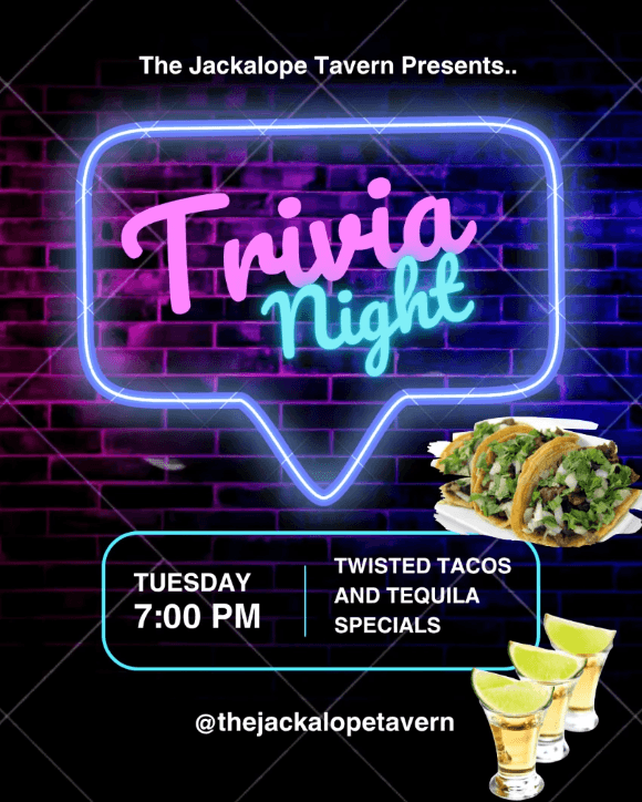 Tuesday Trivia, events, the jackalope tavern, aurora, co Tuesday Trivia, events, the jackalope tavern, aurora, co
